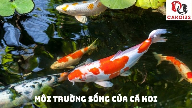 môi trường sống của cá koi