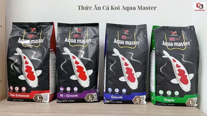 Thức ăn cá koi aqua master